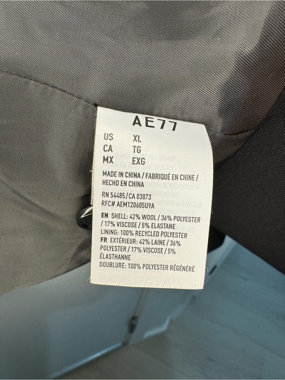 AE77 Premium Over Size Blazer - Women's Jacket - Picture 7 of 8